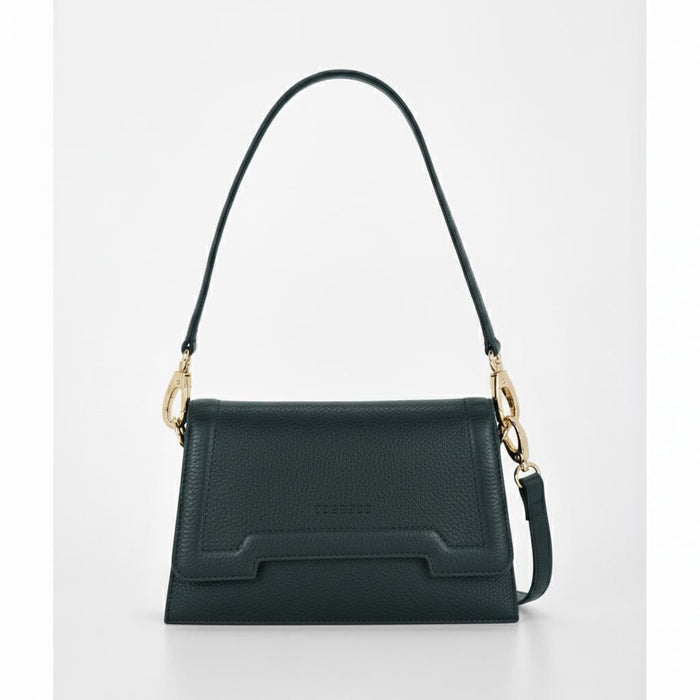 Concord Washed Leather Structure Crossbody Shoulder Bag