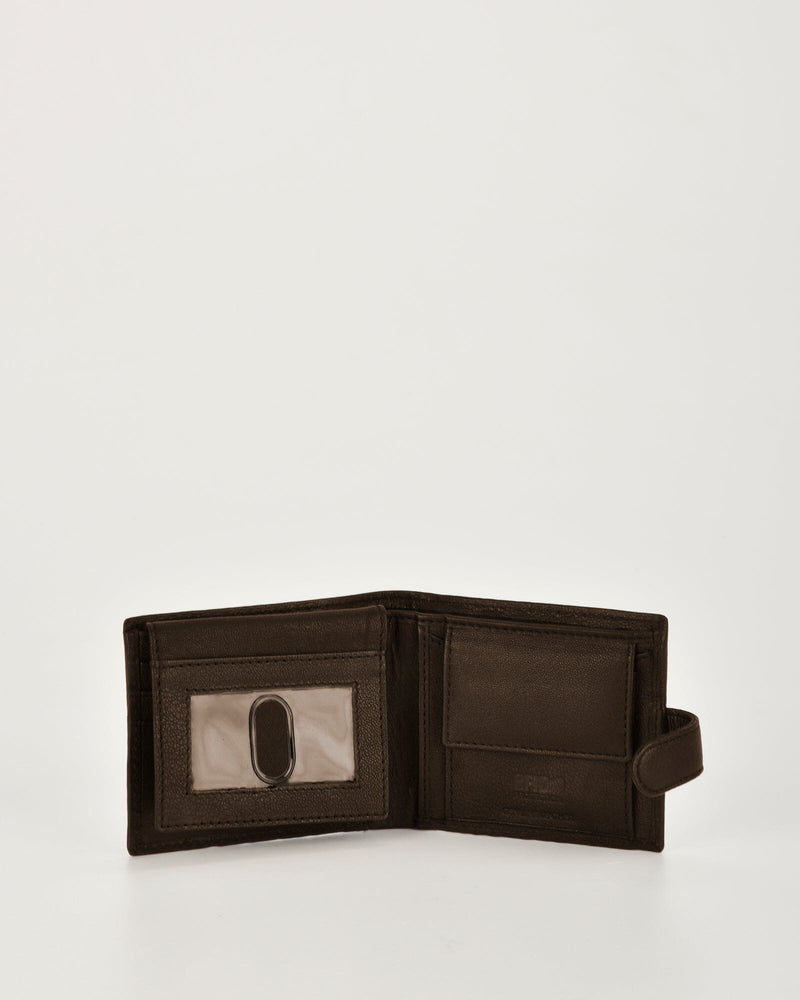 Connolly Leather Fold Out & Up Card Section RFID Wallet