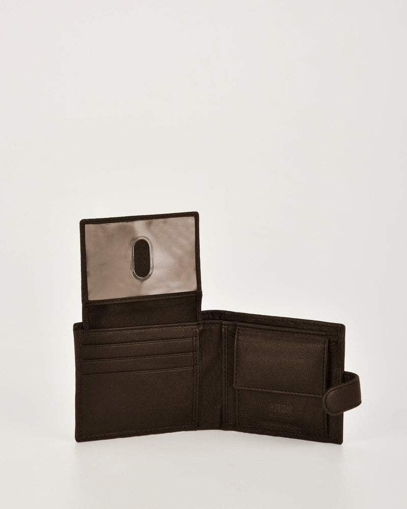 Connolly Leather Fold Out & Up Card Section RFID Wallet