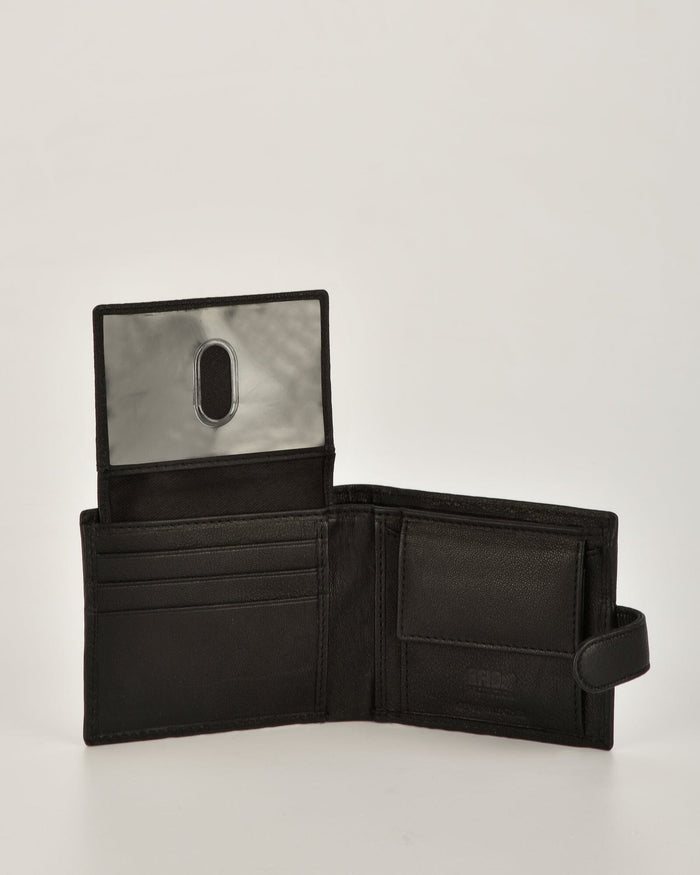 Connolly Leather RFID Wallet & Fold Out Up Card Section