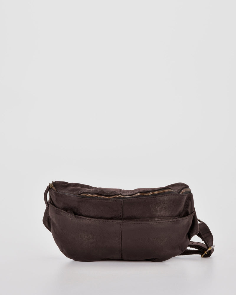 Cosgrove Washed Leather Belt/Waist bag