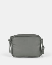 Darcy Leather Crossbody - Grey