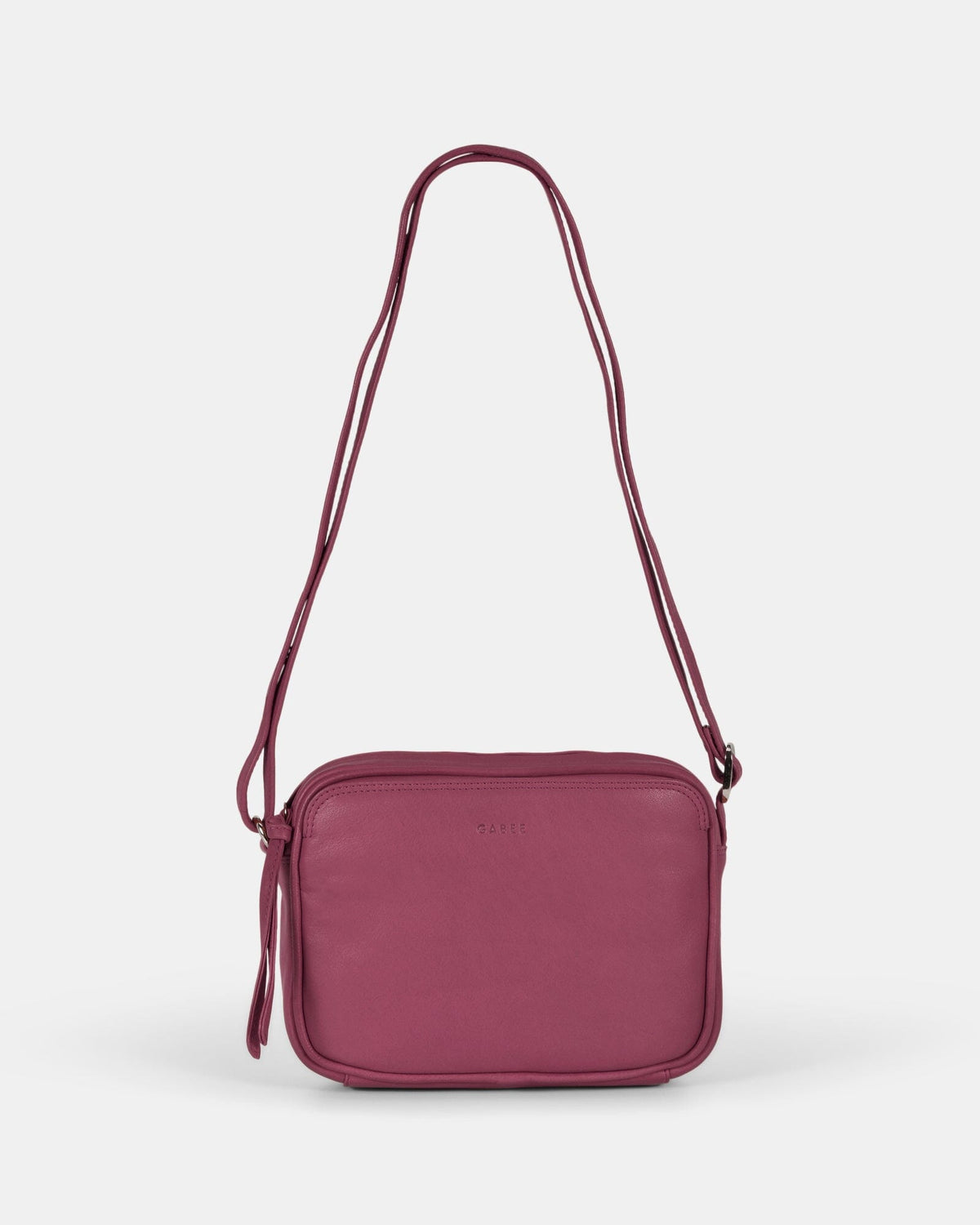 Darcy Leather Crossbody - Mulberry