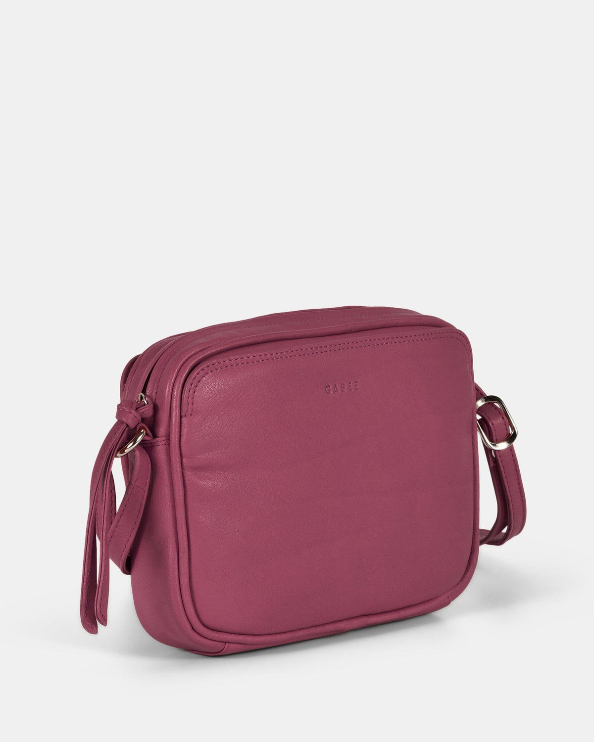 Darcy Leather Crossbody - Mulberry