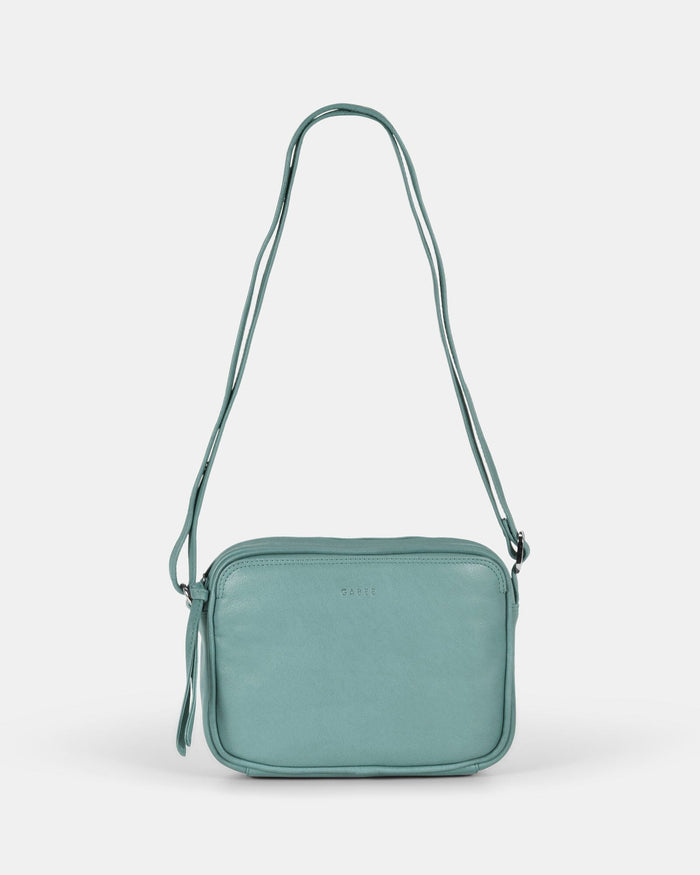Darcy Leather Crossbody - Ocean