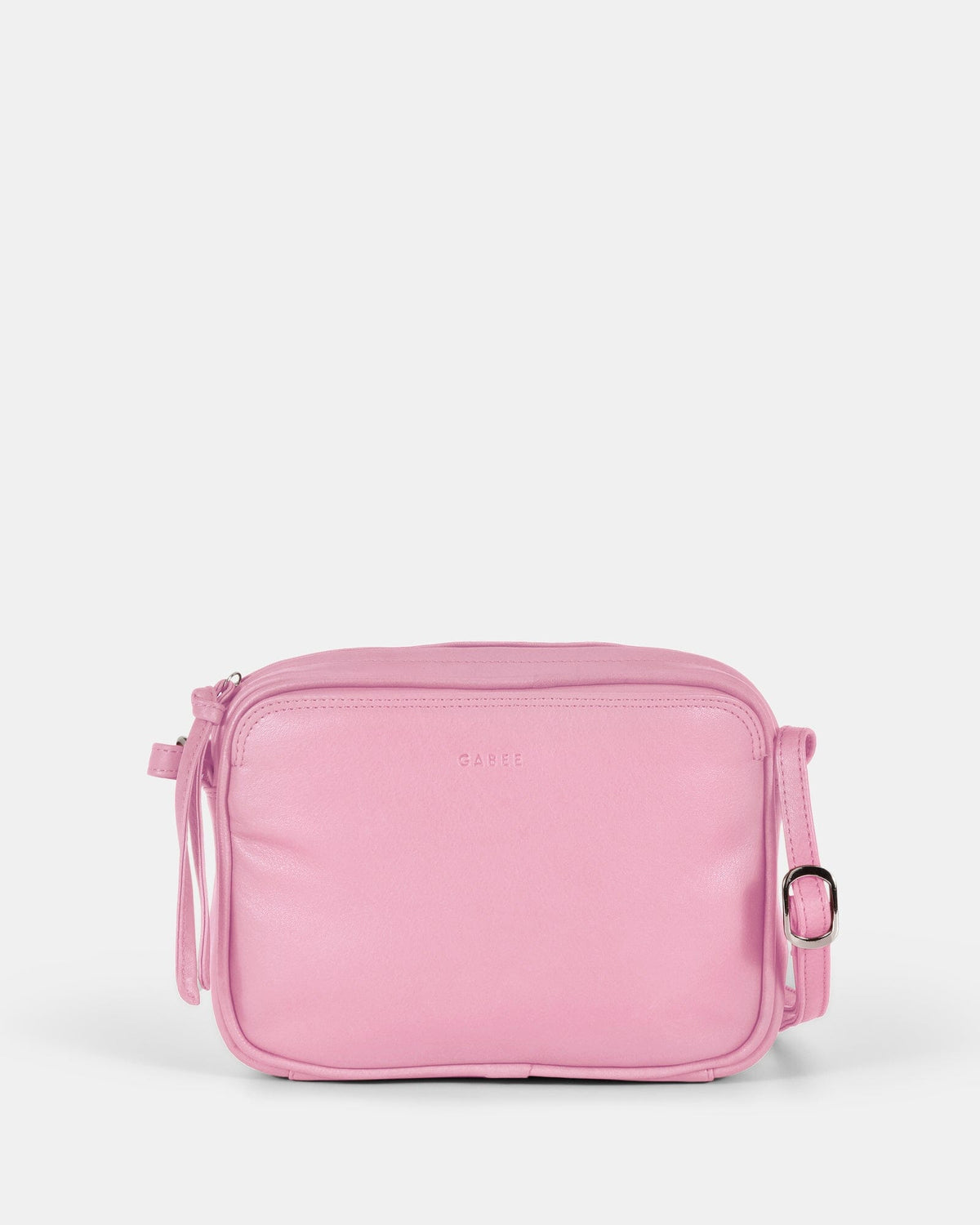 Darcy Leather Crossbody - Pink