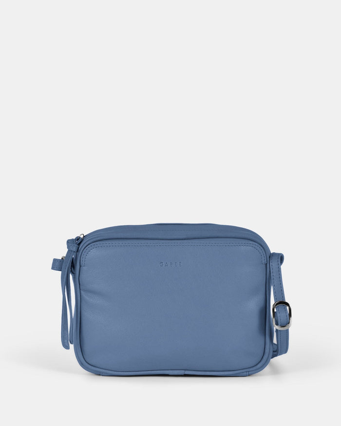 Darcy Leather Crossbody - Powder