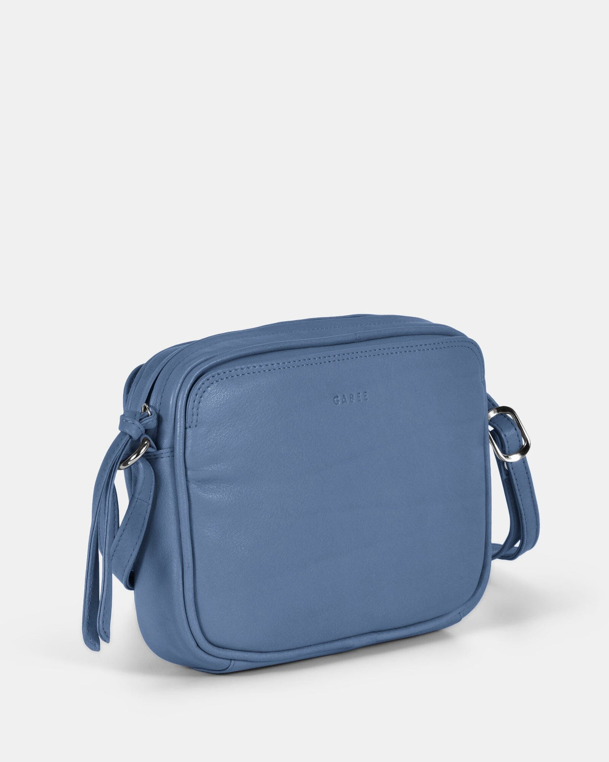 Darcy Leather Crossbody - Powder