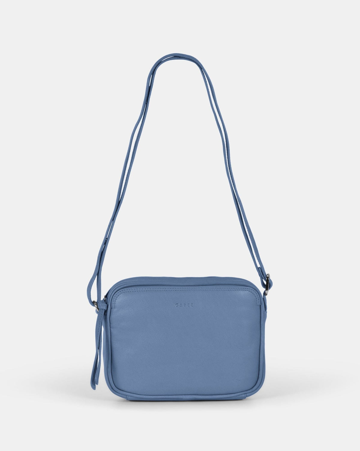 Darcy Leather Crossbody - Powder