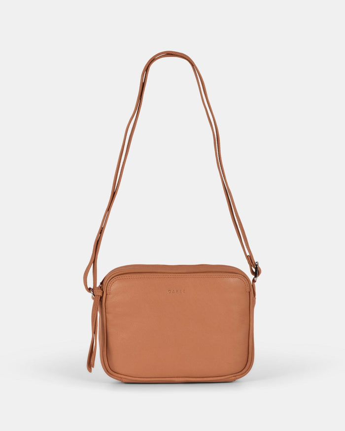 Darcy Leather Crossbody - Tan