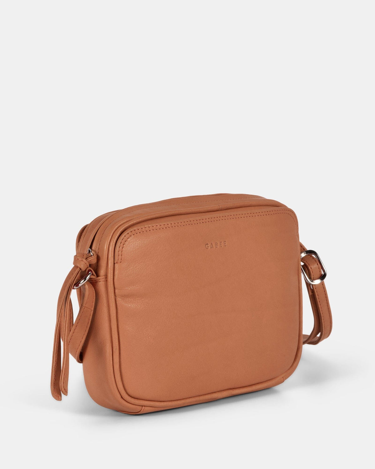 Darcy Leather Crossbody - Tan