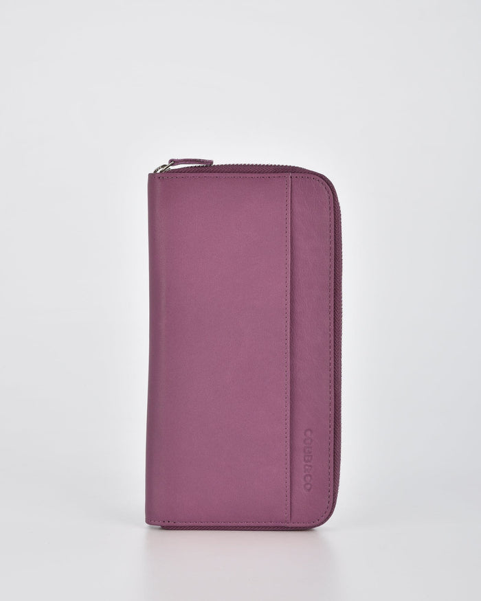 Dayna Leather Passport Document RFID Wallet - Mulberry Wallet COBB & CO 