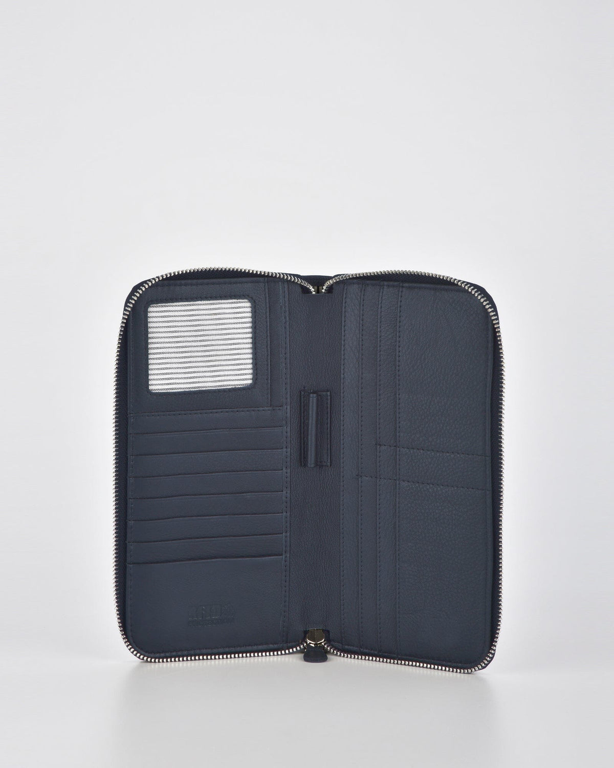 Dayna Leather Passport Document RFID Wallet - Navy Wallet COBB & CO 