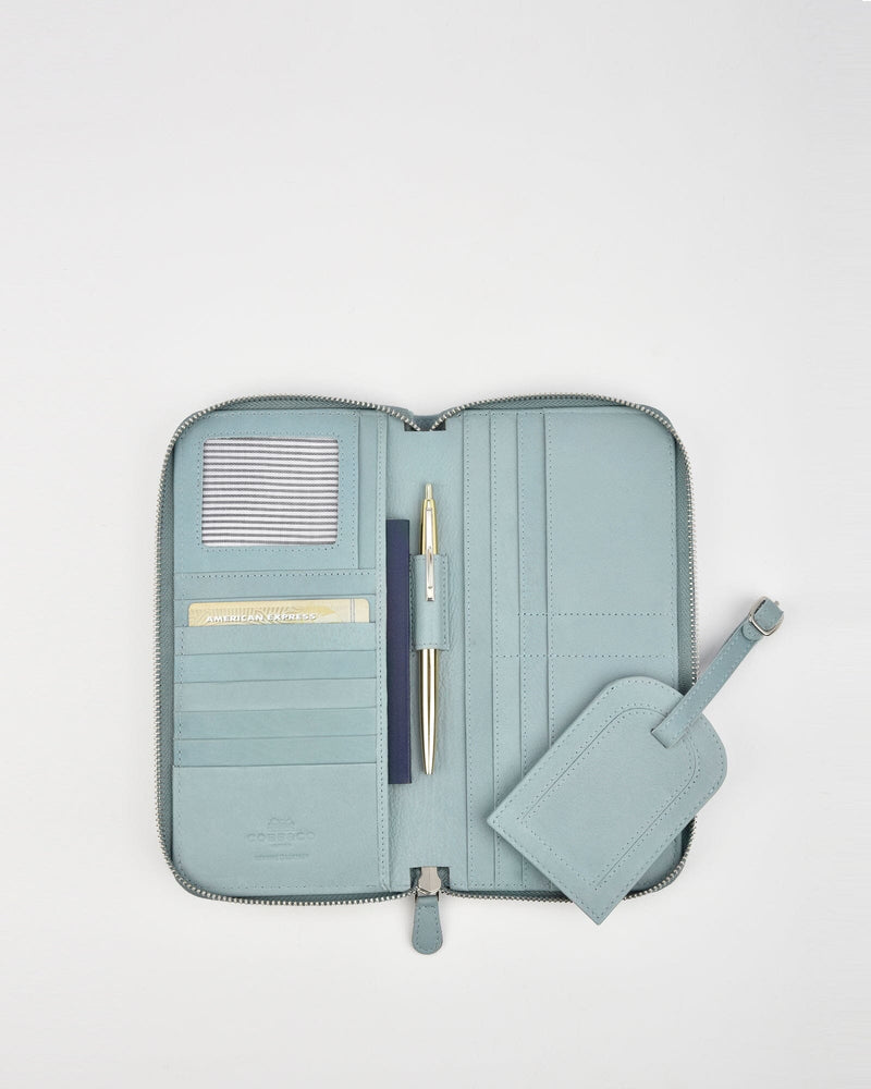 Voyage Pack - Leather Passport/Document RFID Wallet & Luggage Tag