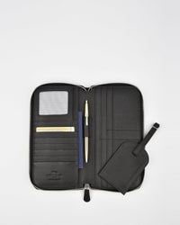 Voyage Pack - Leather Passport/Document RFID Wallet & Luggage Tag