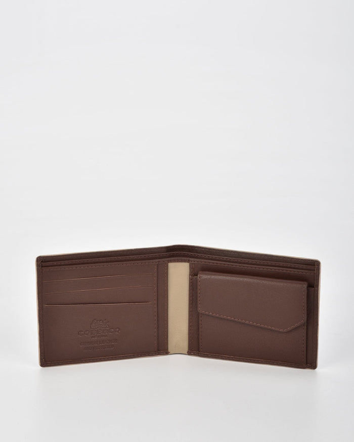 Dean RFID Two Tone Leather Card Men's Wallet