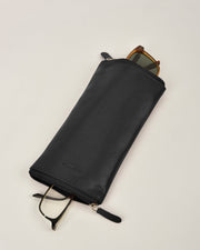 Dublin Glasses Soft Leather Double Sided Case - Black