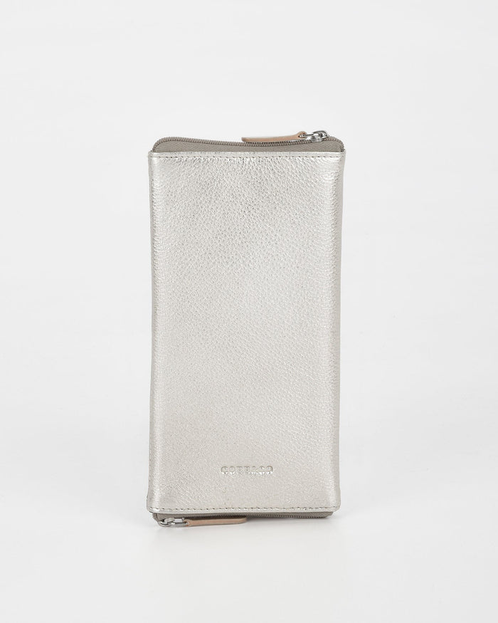 Dublin Glasses Soft Leather Double Sided Case - Silver