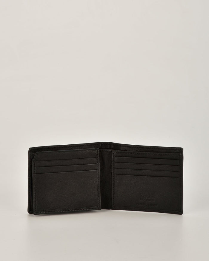 Dyson Leather RFID Wallet w/ Fold Out Up Card Section