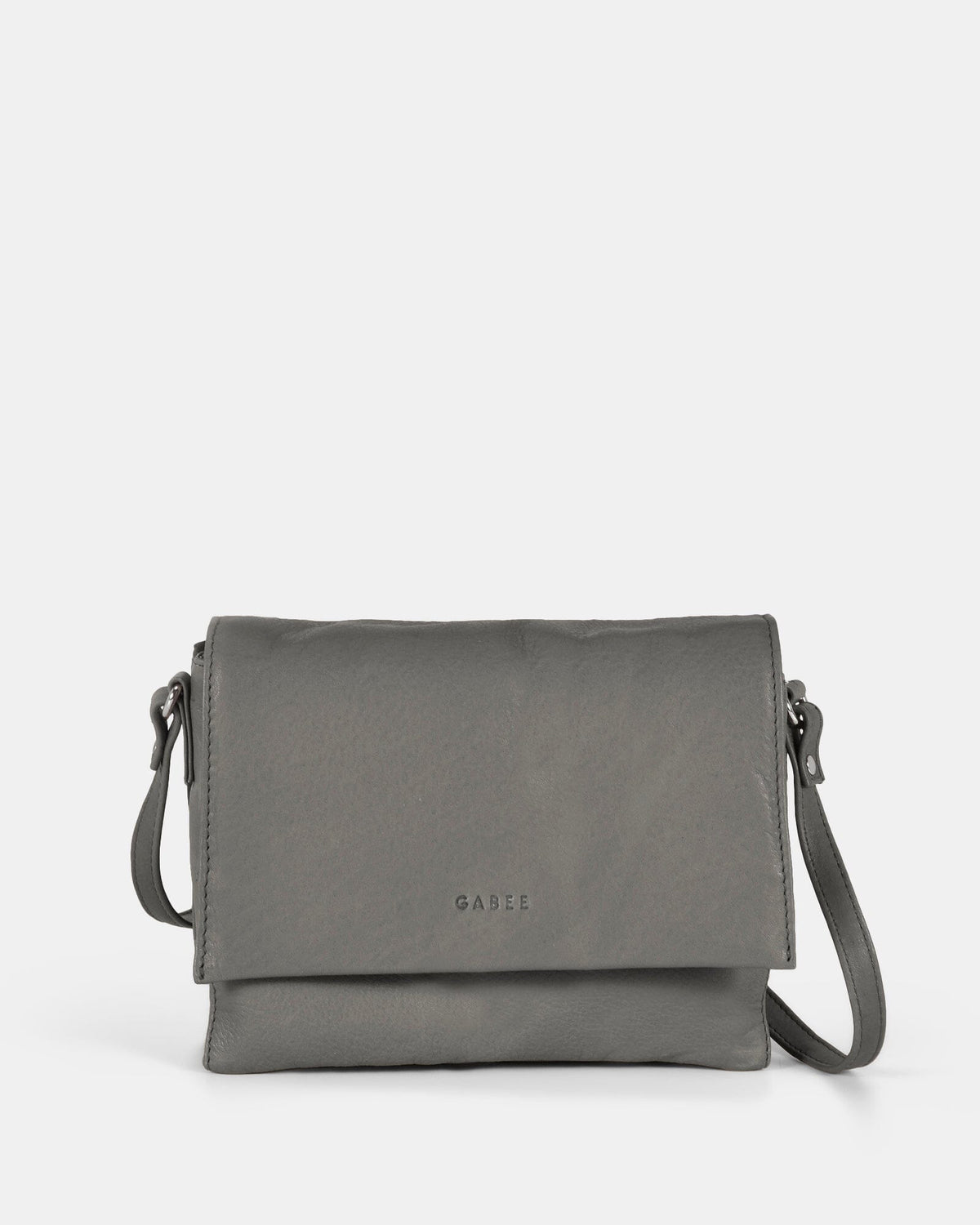 Eloise Leather Crossbody Bag - Denim
