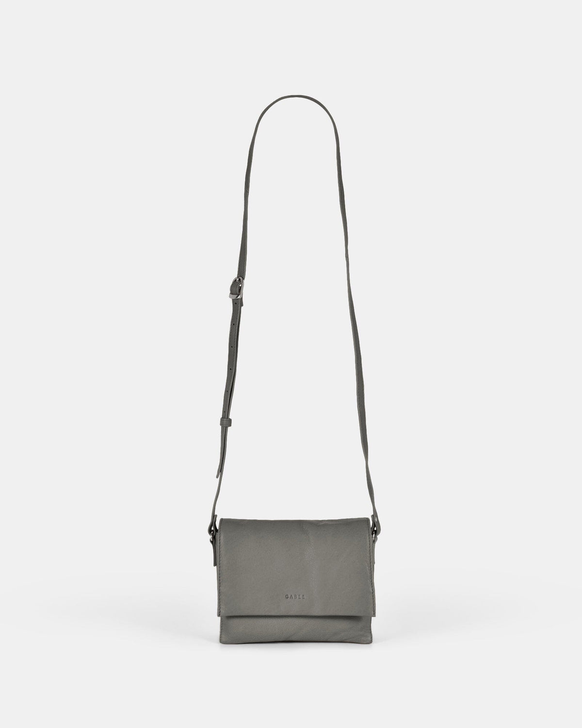 Eloise Leather Crossbody Bag - Denim