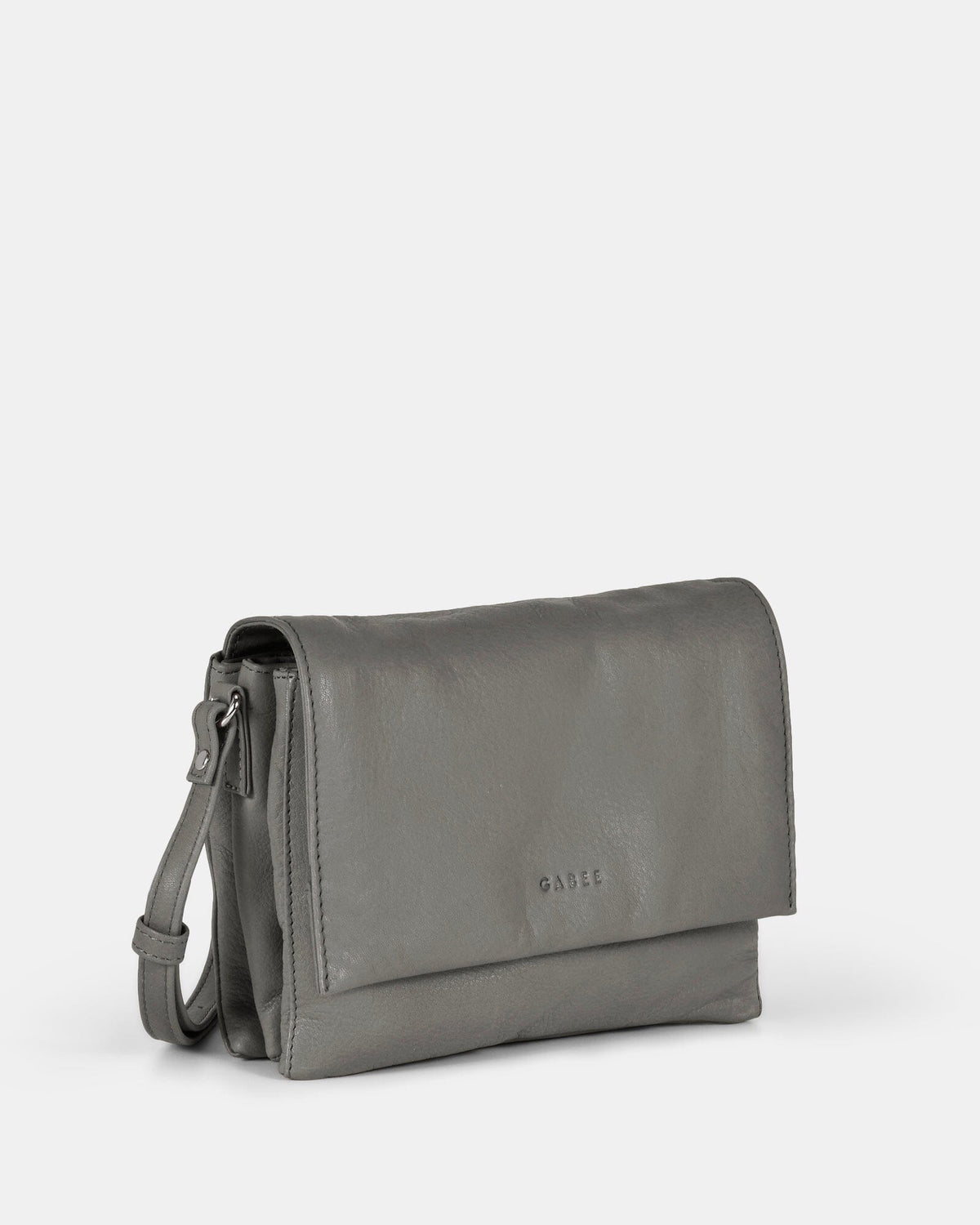 Eloise Leather Crossbody Bag - Denim