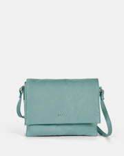 Eloise Leather Crossbody Bag - Ocean