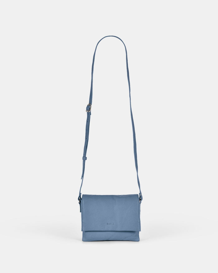 Eloise Leather Crossbody Bag - Powder