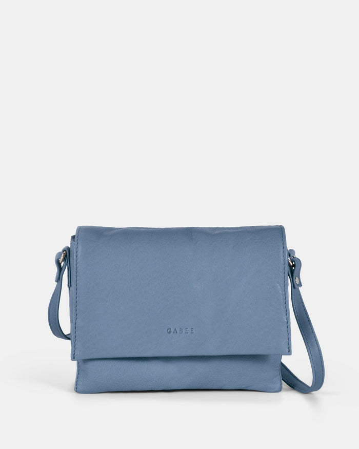 Eloise Leather Crossbody Bag - Powder