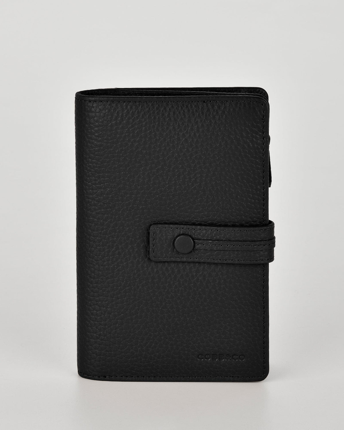 Epsom RFID Blocking Leather Wallet - Black