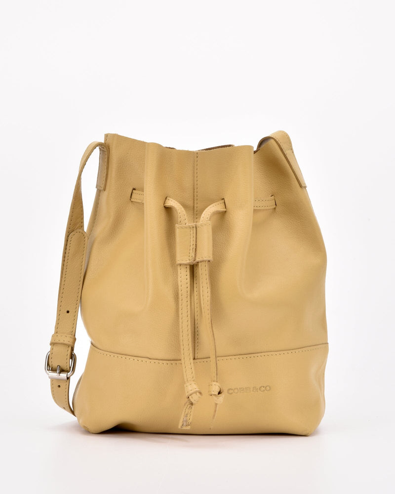 Esperance Leather Bucket Crossbody