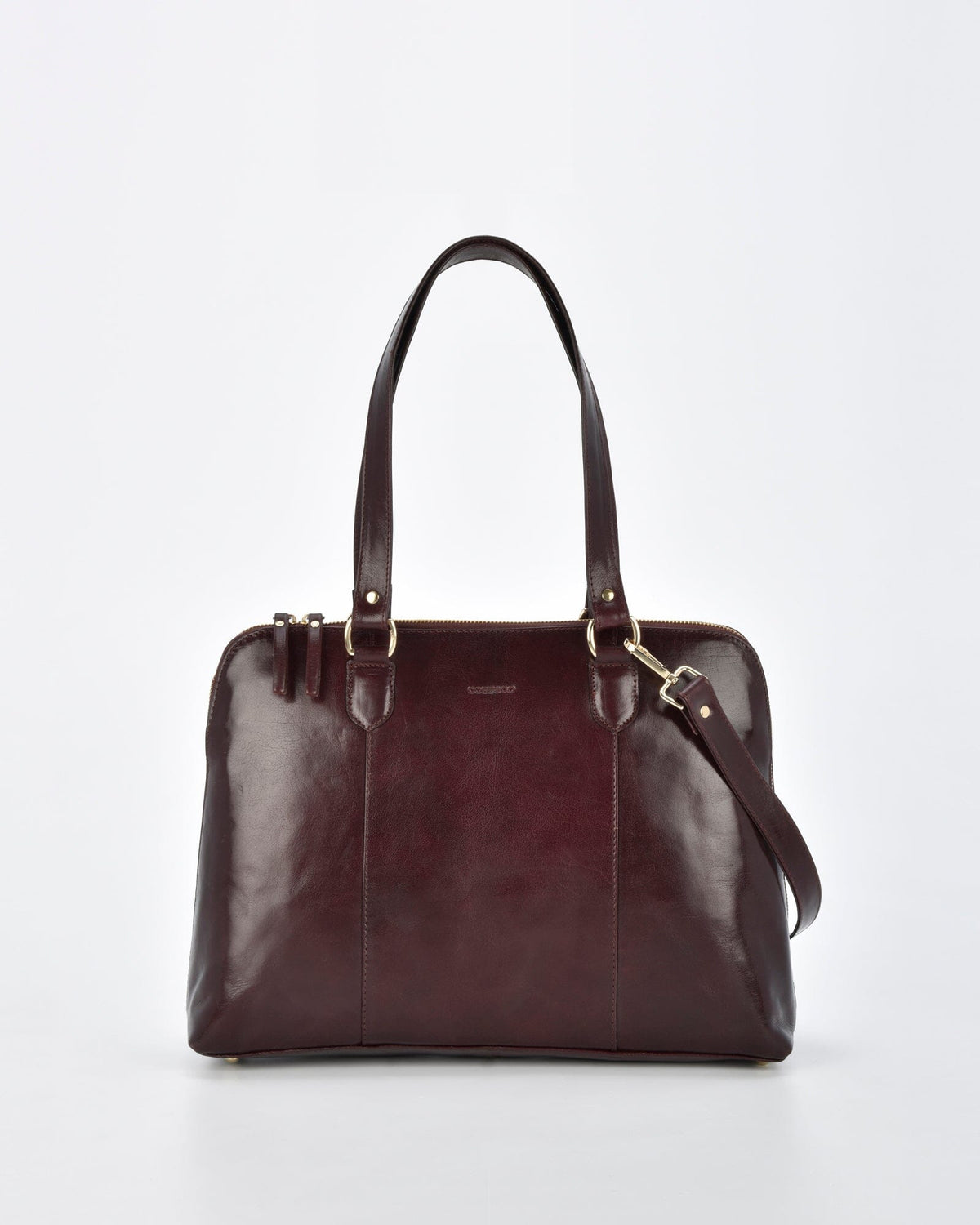 Fawkner Structured Leather Business Bag