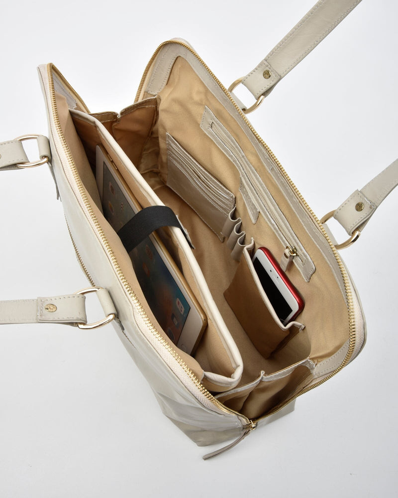Fawkner Structured Leather Business Bag