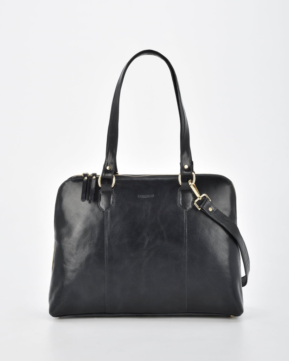 Fawkner Structured Leather Business Bag