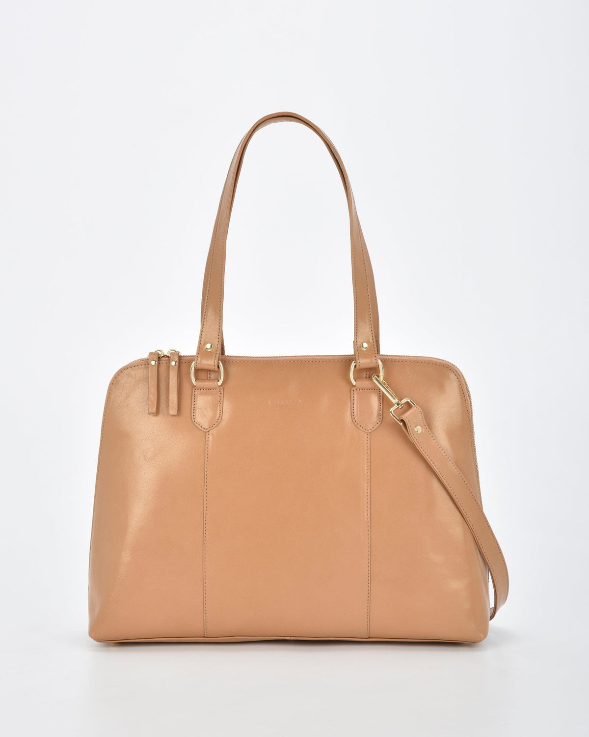Fawkner Structured Leather Business Bag