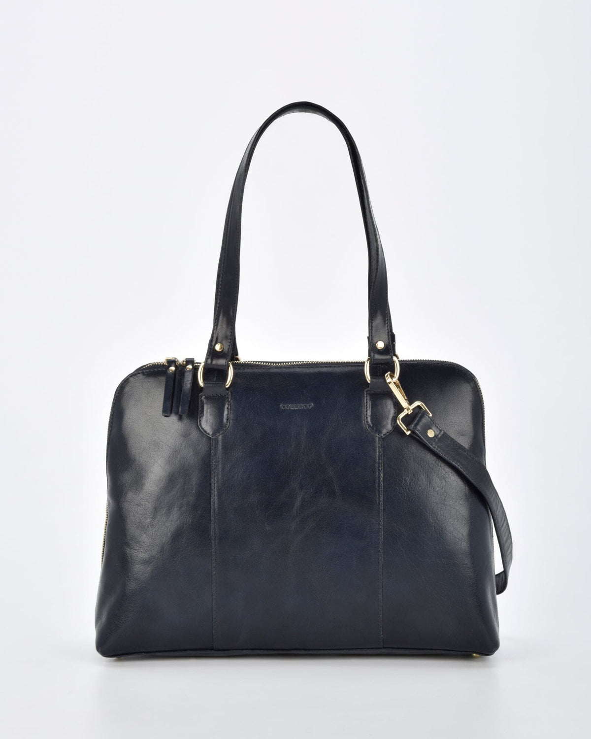 Fawkner Structured Leather Business Bag