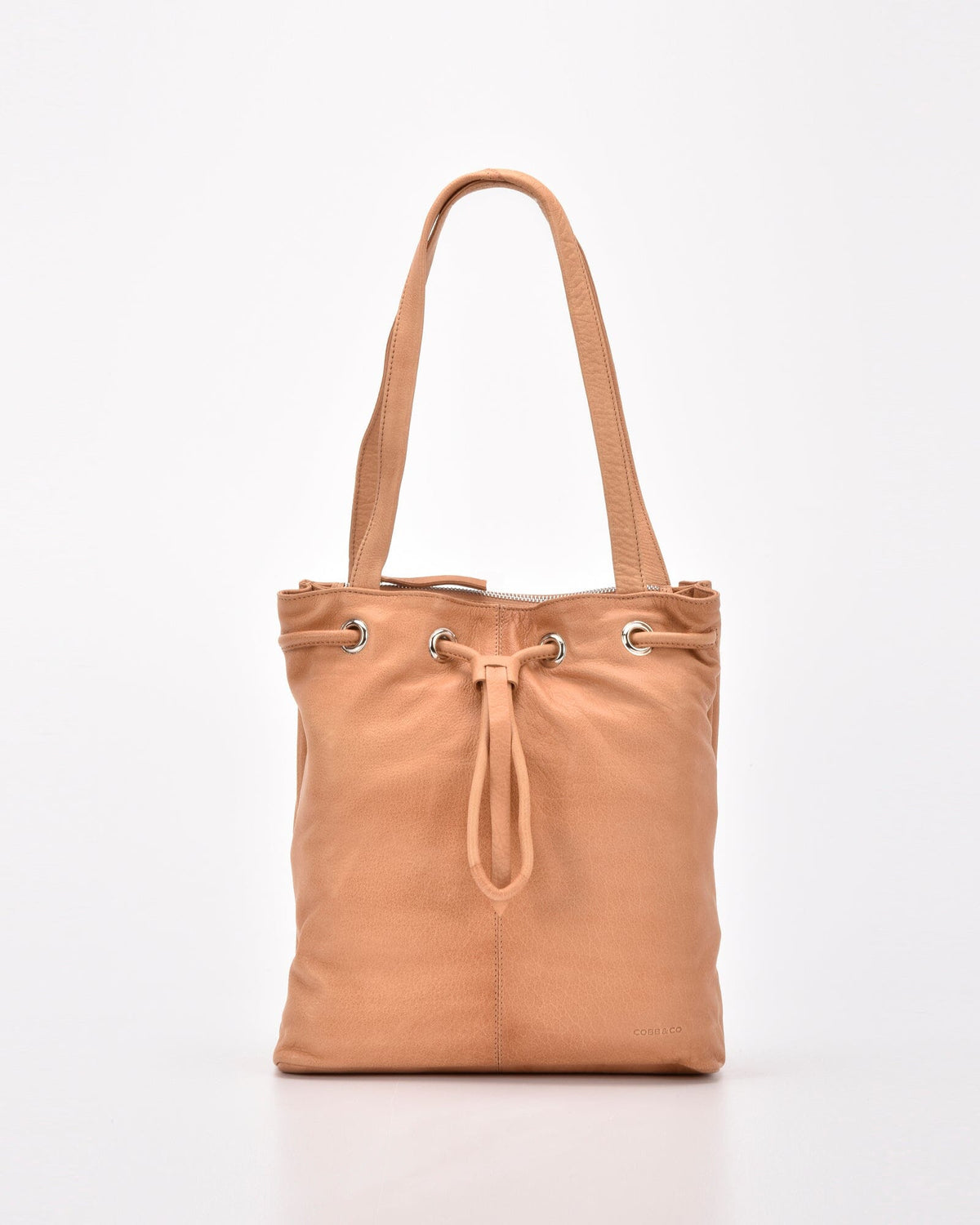 Findon Leather Bucket Bag