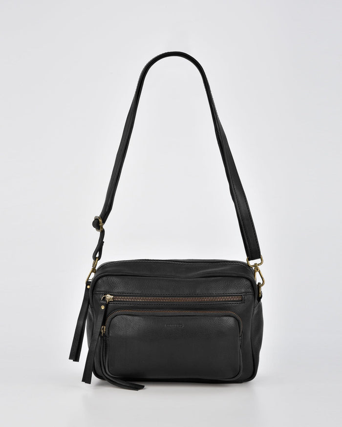 Flinders Leather Crossbody Camera Bag