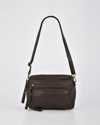 Flinders Leather Crossbody Camera Bag