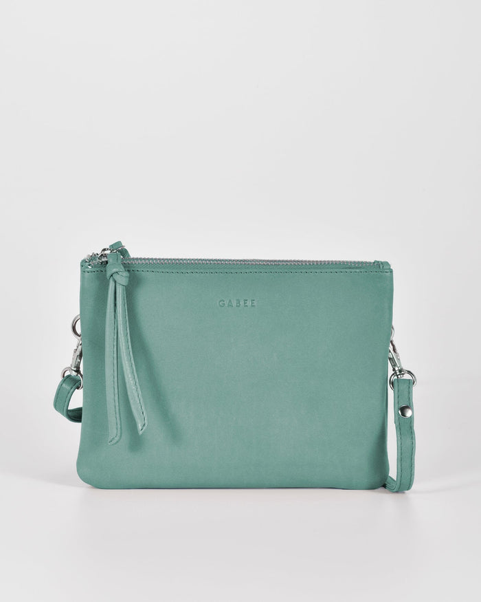 Fulton Soft Leather Double Pouch Crossbody