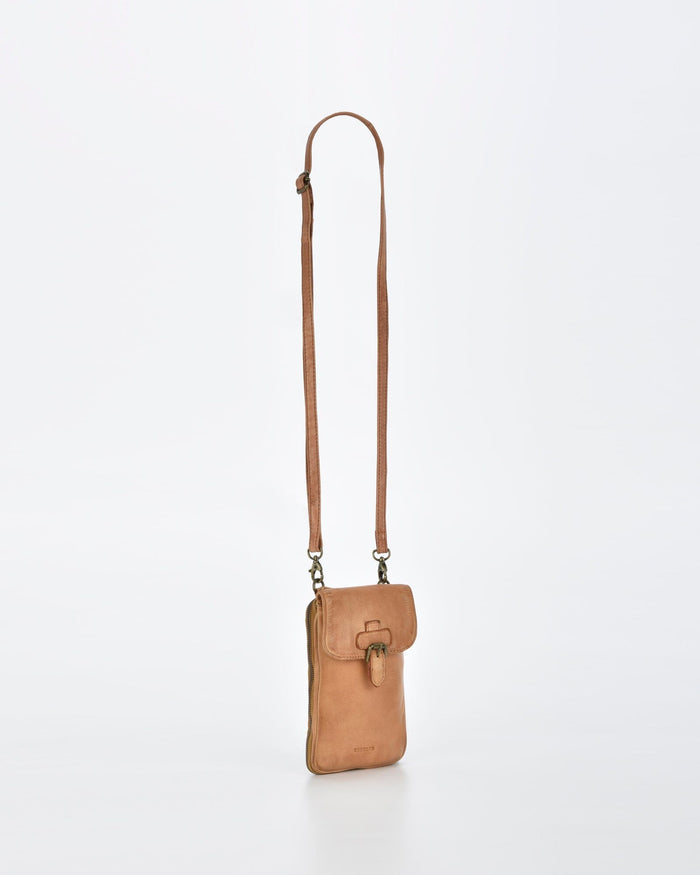 Gawler Rugged Leather Mini Crossbody/Phone holder/Wallet