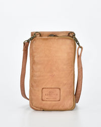 Gawler Rugged Leather Mini Crossbody/Phone holder/Wallet