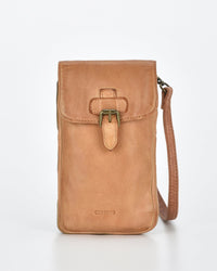 Gawler Rugged Leather Mini Crossbody/Phone holder/Wallet