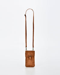 Gawler Rugged Leather Mini Crossbody/Phone holder/Wallet