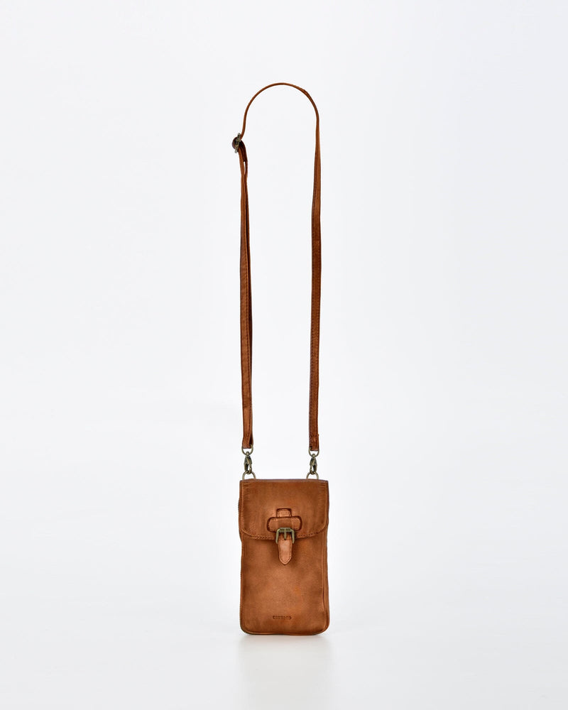 Gawler Rugged Leather Mini Crossbody/Phone holder/Wallet