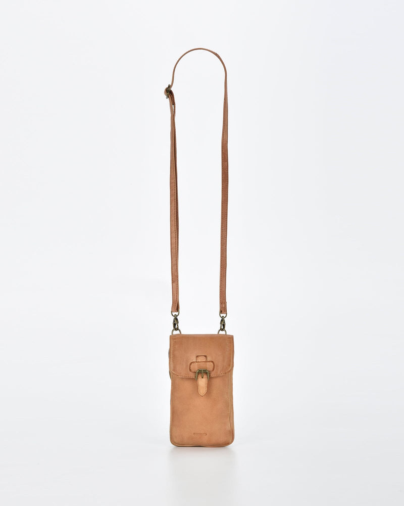 Gawler Rugged Leather Mini Crossbody/Phone holder/Wallet