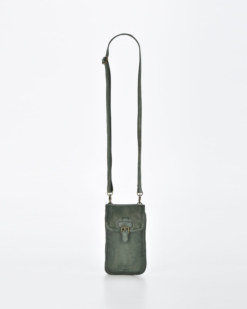 Gawler Rugged Leather Mini Crossbody/Phone holder/Wallet