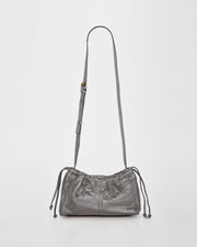Halley Metallic Drawstring Crossbody