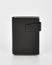Healy Leather & RFID Safe Metal Card Holder