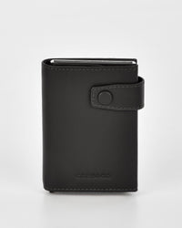 Healy Leather & RFID Safe Metal Card Holder